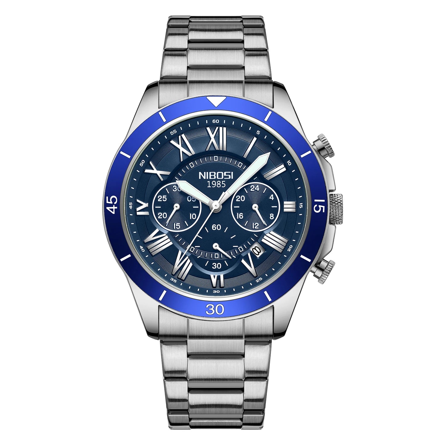 NIBOSI 2652 High Quality Business Men Style Watches Men Wrist Luxury Brand Timepieces Quartz Watch