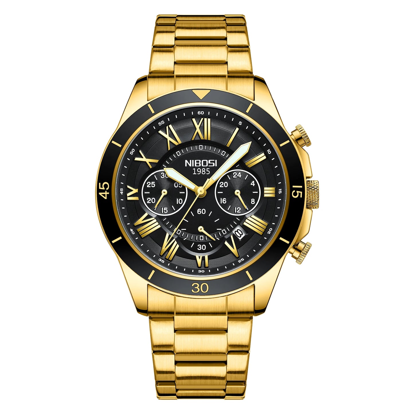 NIBOSI 2652 High Quality Business Men Style Watches Men Wrist Luxury Brand Timepieces Quartz Watch