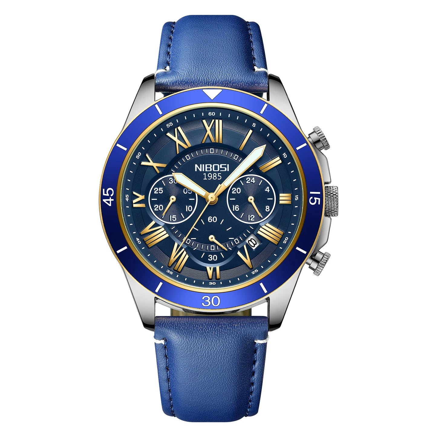 NIBOSI 2652 High Quality Business Men Style Watches Men Wrist Luxury Brand Timepieces Quartz Watch