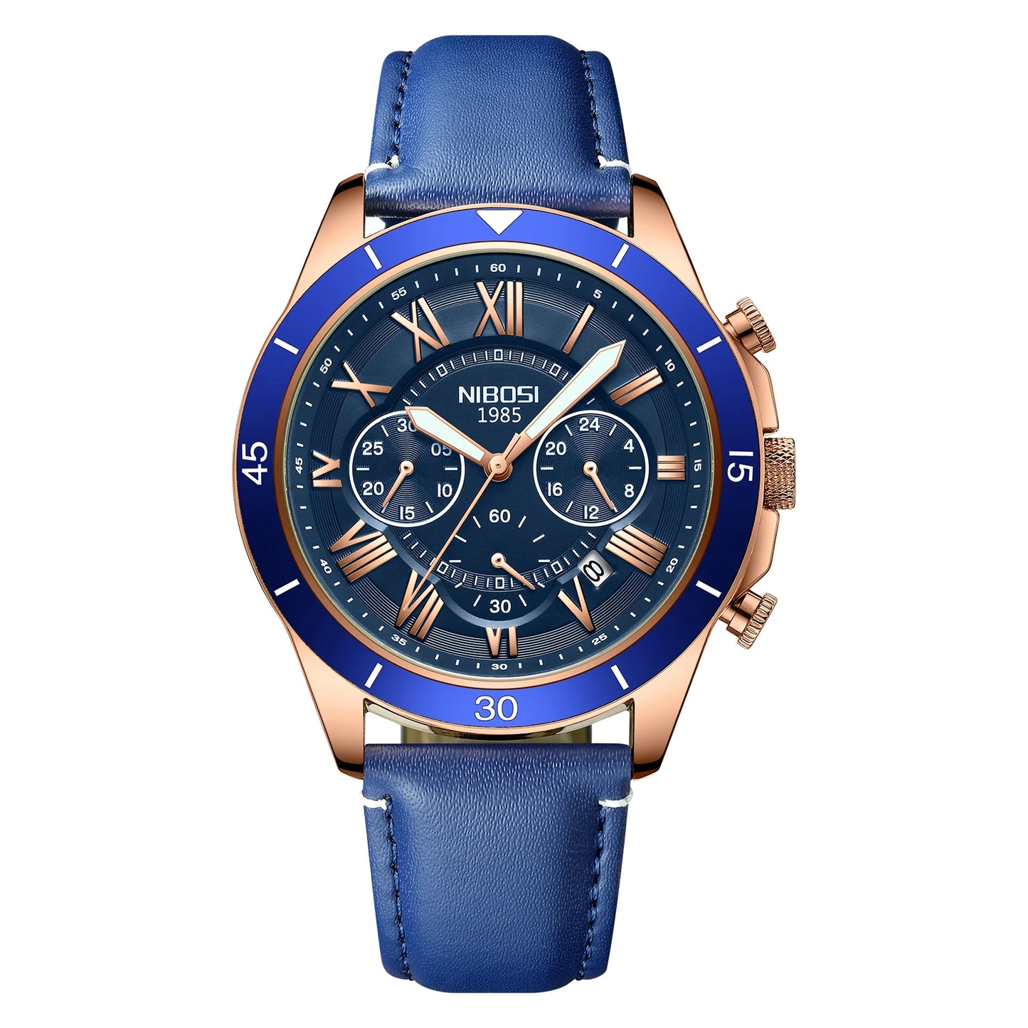 NIBOSI 2652 High Quality Business Men Style Watches Men Wrist Luxury Brand Timepieces Quartz Watch