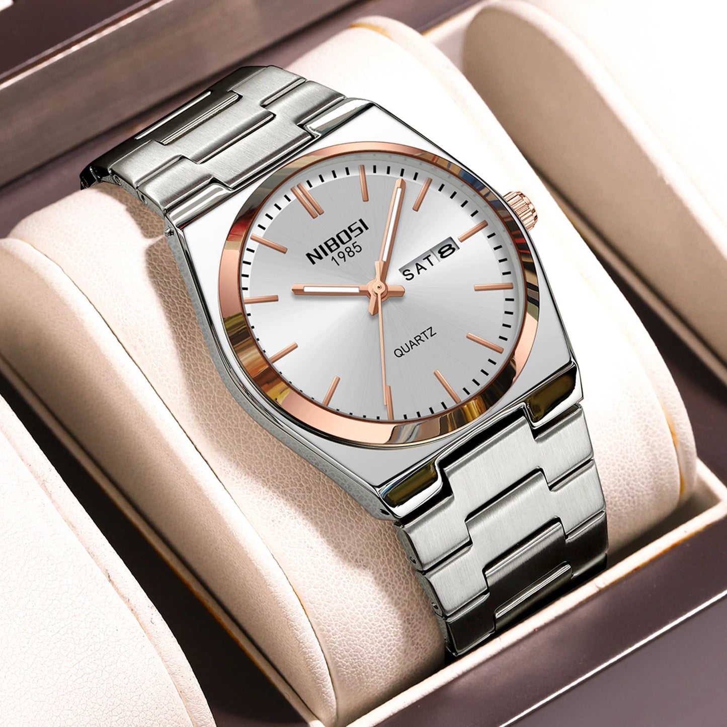 Watch Manufacturers in China New Arrivals NIBOSI 2658 Lux Ultra-thin Men's Quartz Watches