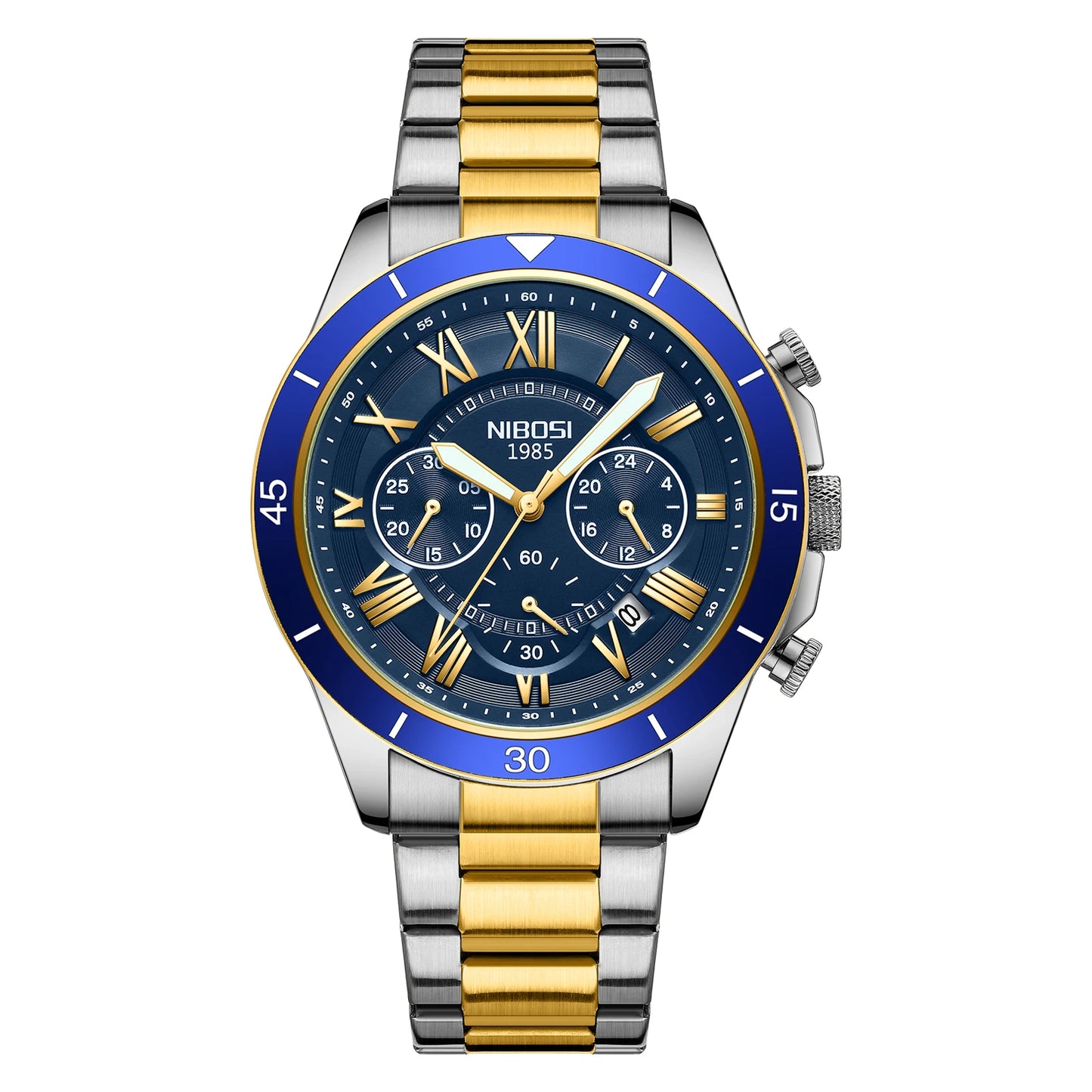 NIBOSI 2652 High Quality Business Men Style Watches Men Wrist Luxury Brand Timepieces Quartz Watch