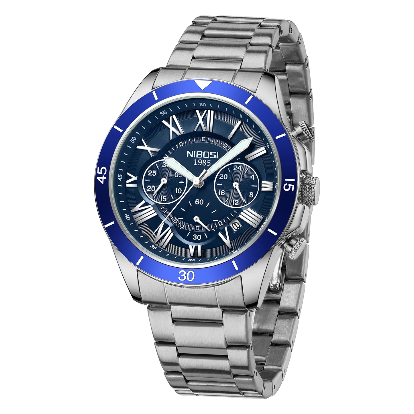 NIBOSI 2652 High Quality Business Men Style Watches Men Wrist Luxury Brand Timepieces Quartz Watch
