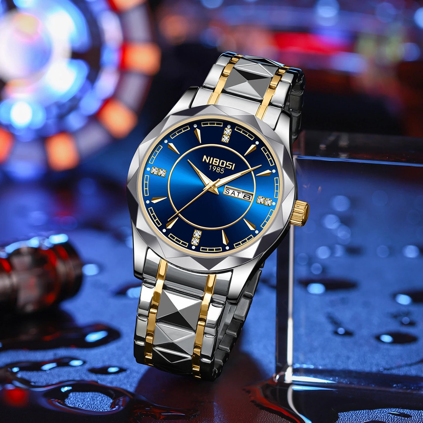 Hot Sale Watch Luxury Original Watches Mens Waterproof Stainless Steel Male Wristwatches for Men Relogio Masculino