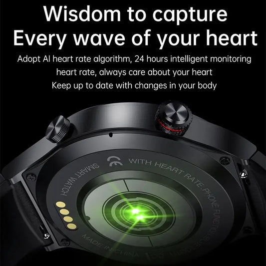 2024 New High Quality QW33 Smart Watch for Men Sports Fitness Watches for Android Ios Smartwatch