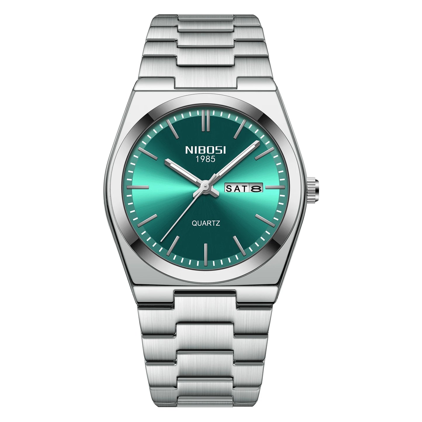 NIBOSI 2658 Simple Design Business Calendar Quartz Watches Luxury Watch for Men